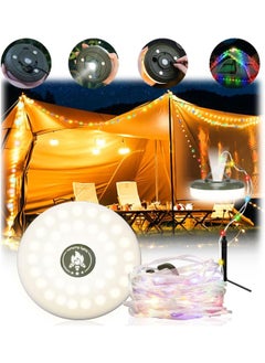 Plynox Ramadan Special Waterproof Portable Stowable String Light Camping String Lights Outdoor String Lights with 5 Lighting Modes USB Charging Portable Camping Lights for Camping Yard and Hiking  - Image 1