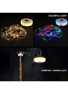 Plynox Ramadan Special Waterproof Portable Stowable String Light Camping String Lights Outdoor String Lights with 5 Lighting Modes USB Charging Portable Camping Lights for Camping Yard and Hiking  - Image 2