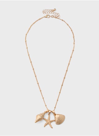 Shell Pendant Chain Necklace With Two Mix Pack Pendants - pzsku/ZB4A21AECBC68DC74E21BZ/45/_/1745237738/fd7ea44d-e04c-470c-953e-6143526f4363