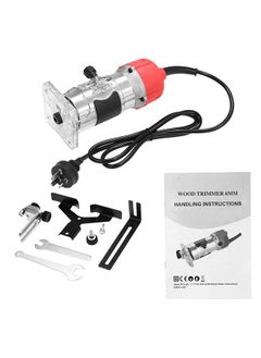NIBEMINENT Trim Router With Transparent Base Silver/Red/Black 23.00x11.00x13.00cm  - Image 4
