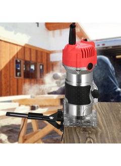 NIBEMINENT Trim Router With Transparent Base Silver/Red/Black 23.00x11.00x13.00cm  - Image 5