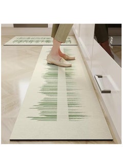 TYCOM Diatom Kitchen Rugs Kitchen Mat Non-Slip Fluffy Soft Plush Microfiber Shower Carpet Rug Machine Washable Quick Dry Ultra Kitchen Mats 45 By 75 And 45 By 120 CM 