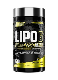 Nutrex Research Nutrex Lipo6 Black Intense 60caps  - Image 1