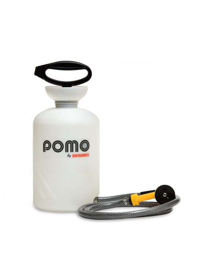Pomo High Pressure 5L Portable Shower, Outdoor Shower, Camping Shower, Surf Rinse Kit, Beach Shower, Dog Wash, Boat Rinse, Car Shower, 1.5 Gallon Multi-use Sprayer, Hand Pump 45 PSI - Image 2