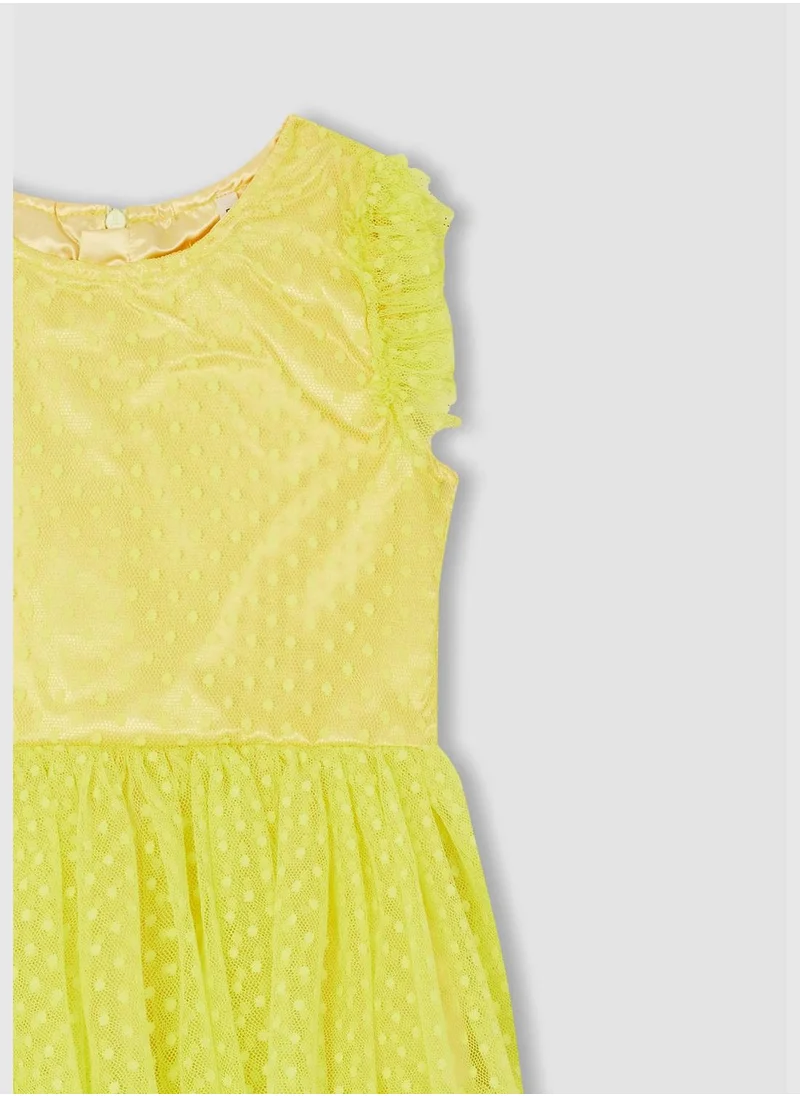 DeFacto Girl Dress Sleeveless Woven Dress