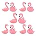 MAOMIA 10 Pcs Miniature Flamingo Figurine Easter Cupcake Toppers Mini Flamingo Cake Decorations for Flamingo Party Bridal Wedding Fairy Garden Decor - Image 4