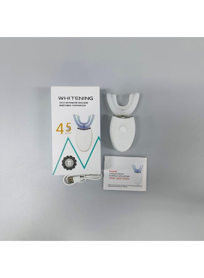 Whitening Labs Ultrasonic Electric Toothbrush Adults, Automatic Toothbrush U Shaped Whole Mouth 360° Cleaning Teeth Whitening Hands Free Rechargeable IPX7 Waterproof - Image 5