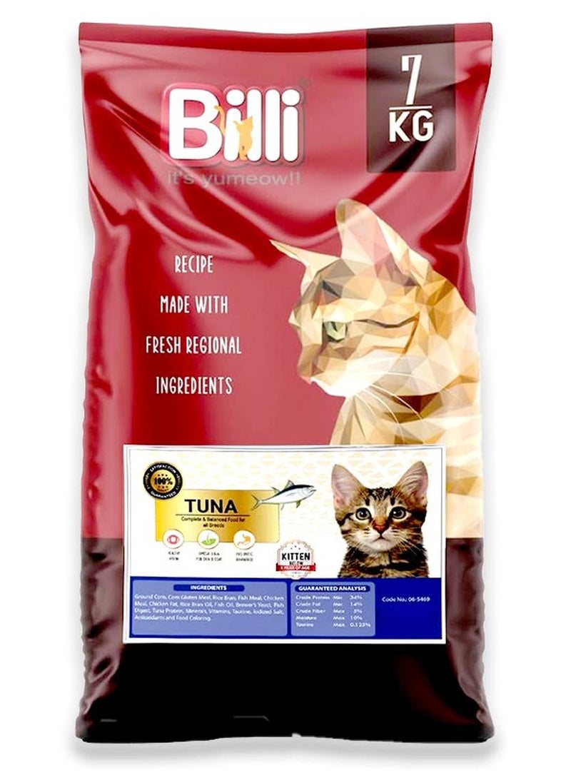 BILLI Kitten Tuna Cat Food - 7 KG - Image 1