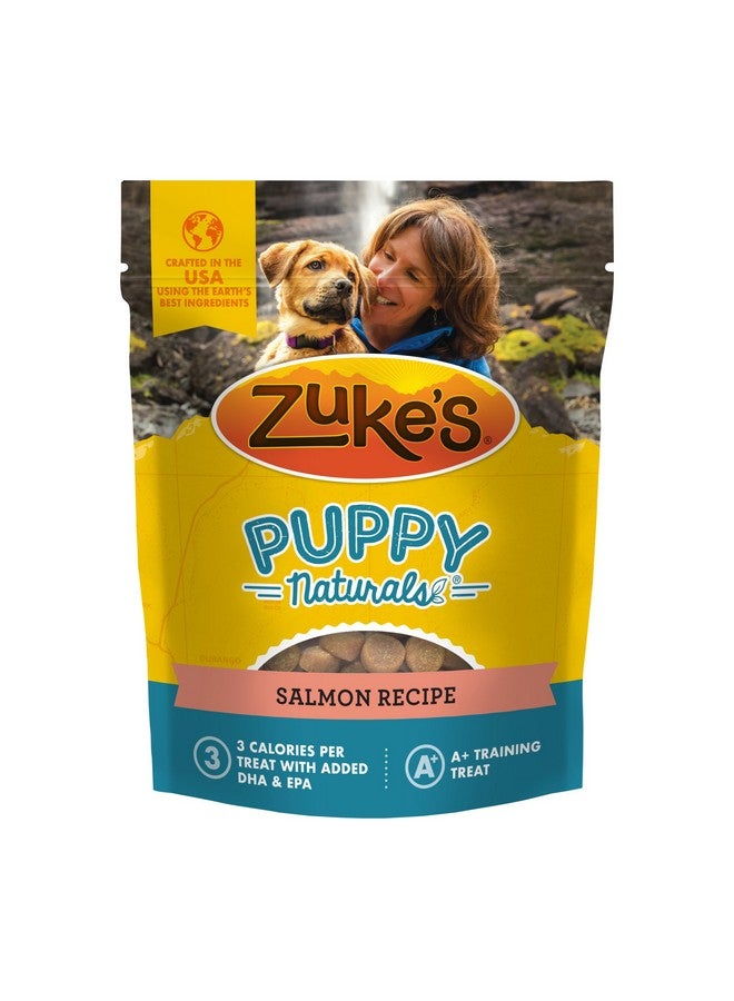 Zuke's Zuke’S Puppy Naturals Bag Of Soft Puppy Treats For Training, Natural Dog Treats Bites With Salmon Recipe  5.0 Oz Bag - Image 1