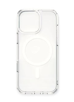 Magnetic Magnetic mobile phone case (iPhone 16 Pro Max), compatible with MagSafe, thin transparent mobile phone cover, shockproof, made of thermoplastic polyurethane  - Image 1