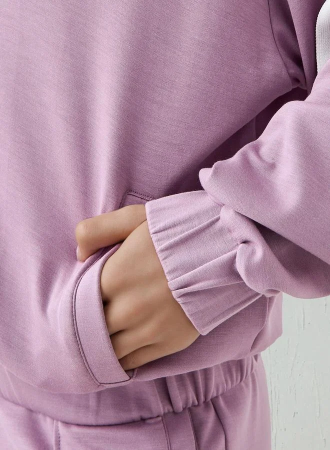 Kappa PURPLE Kappa Women Soft Touch Zip Through Jacket for Women | Best Price UAE