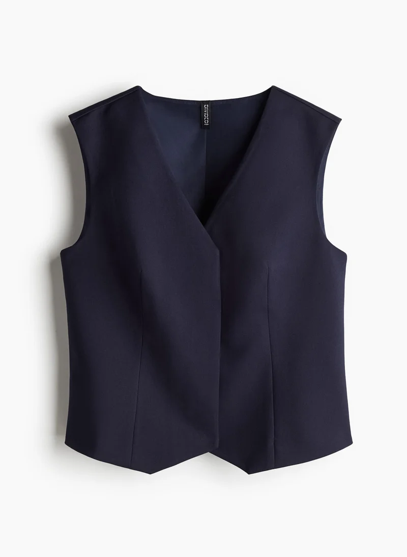 H&M Twill Suit Waistcoat