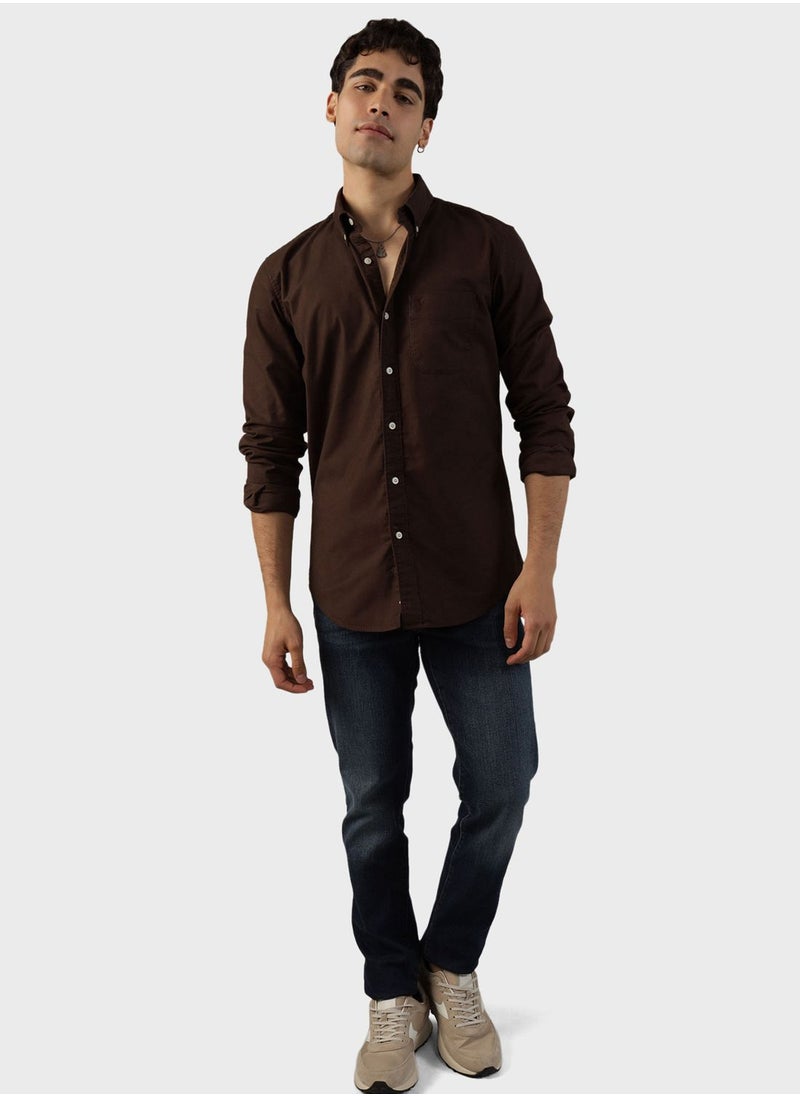 American Eagle - Essential Slim Fit Shirt - Image 1
