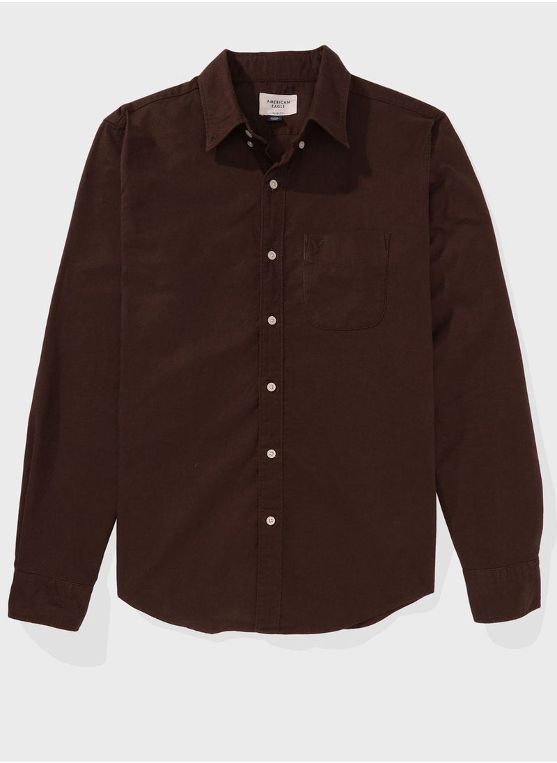 American Eagle - Essential Slim Fit Shirt - Image 1