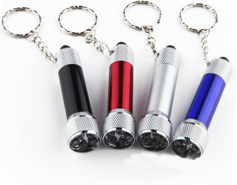 Jojofuny 10 Pack Mini LED Keychain Flashlight Torch For Backpacks And Zippers - Image 3
