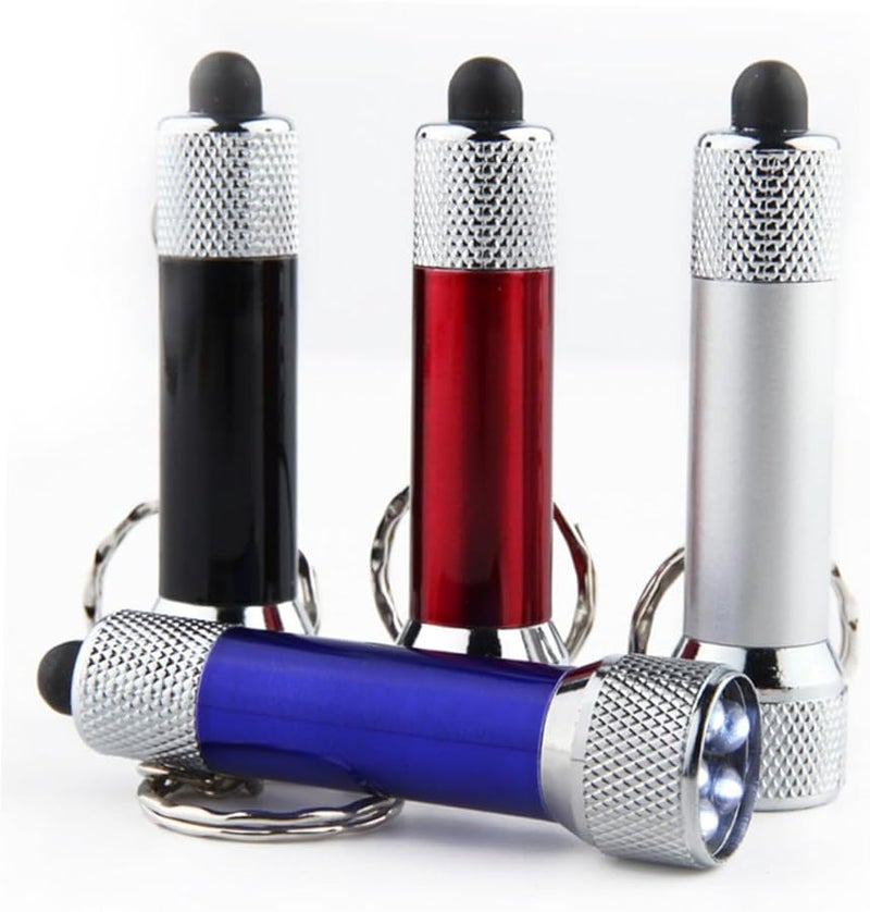 Jojofuny 10 Pack Mini LED Keychain Flashlight Torch For Backpacks And Zippers - Image 2