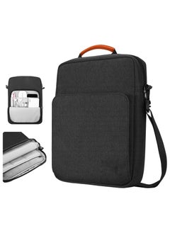 Arabest 13 Inch Laptop Shoulder Bag Carrying Pouch Sleeve Case with Large Front Pocket Vertical Laptop Sleeve Handbag for 13" Macbook Air Pro M1/12.9" Ipad Pro M1/12.4" Surface  - Image 1