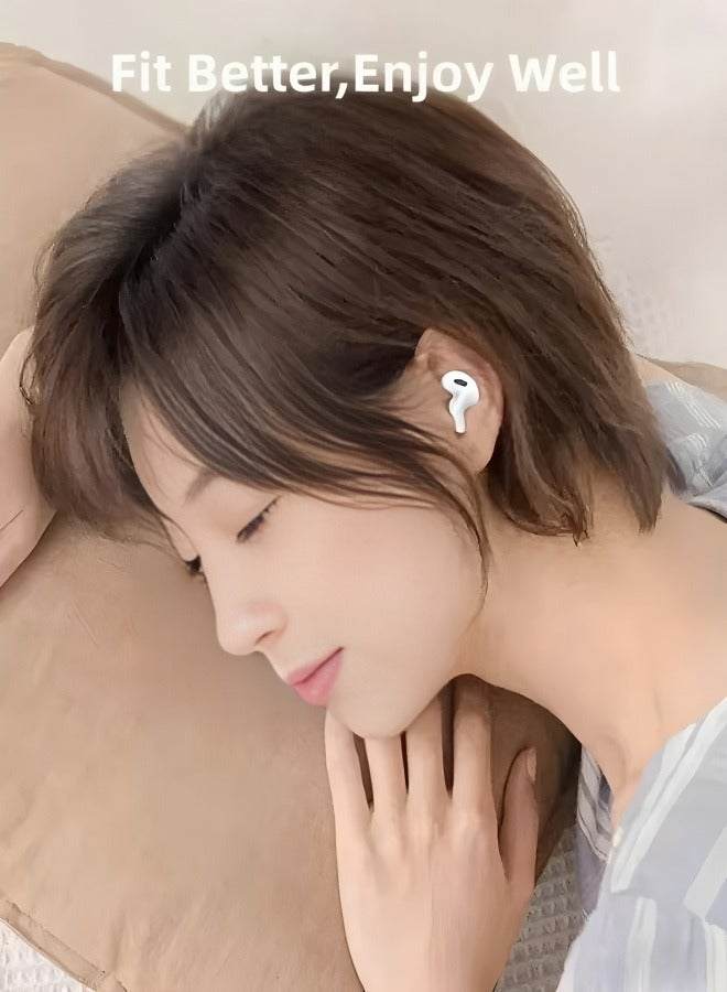 Apluynm True Wireless Earbuds, In-Ear Bluetooth 5.49 Headphones 4-Mics ENC Clear Call, Bluetooth Earbuds Touch Control 40 Playtime, IPX6 Waterproof TWS, Light-Weight Earphones - Image 2