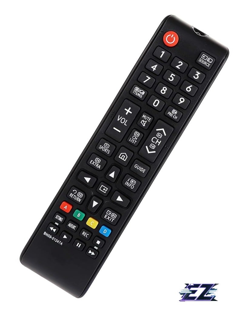 ELTRAZONE BN59-01247A Remote Control for Samsung Smart LCD LED TV – Compatible with UE55KU6500U, UA78KS9500W, UE40KU6000 & More – No Setup Required, Battery Included - Image 2