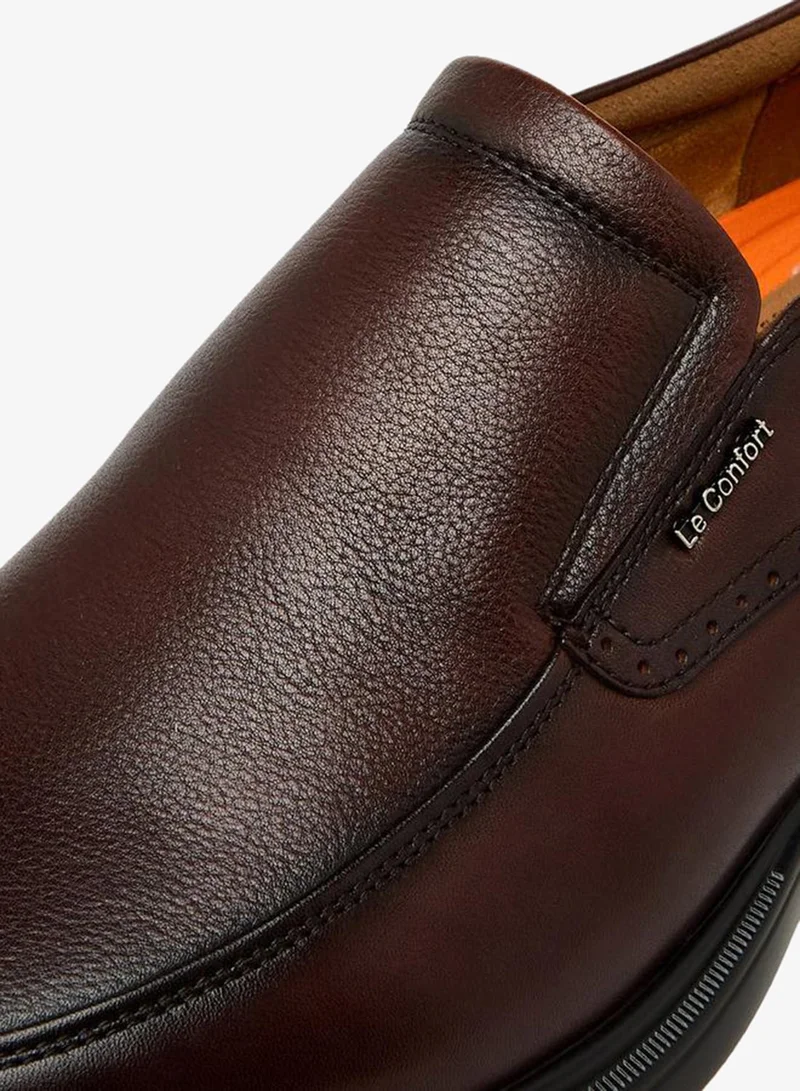 Le Confort BROWN Men Slip-On Leather Loafers for Men | Best Price UAE