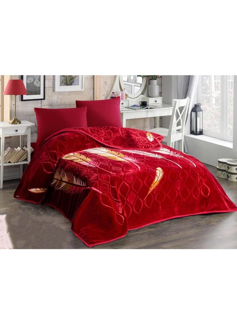 Generic - Blanket 8 kg 2 layers, laser engraving, Korean design - Image 1