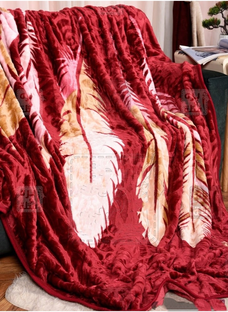 Generic - Blanket 8 kg 2 layers, laser engraving, Korean design - Image 1