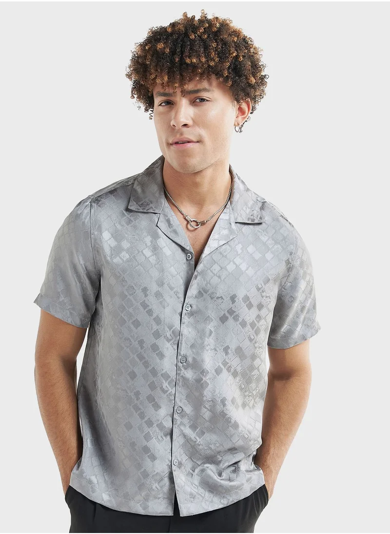 فاف Printed Regular Fit Shirt