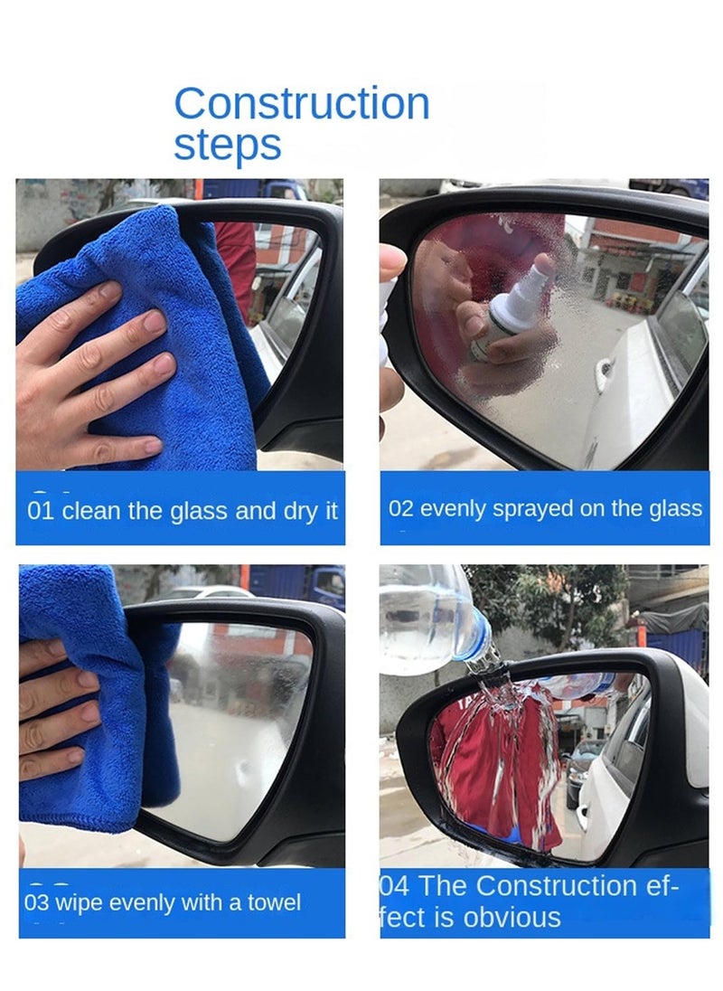 Excefore - Anti Fog Windshield & Glasses Spray, Waterproof Anti Fog Spray, Automobile Glass Anti Fog Spray, Anti Fog Car Glass Cleaner, Anti Fog Spray for Glasses, Car Glass Antifog Hydrophobic Coating Spray - Image 1