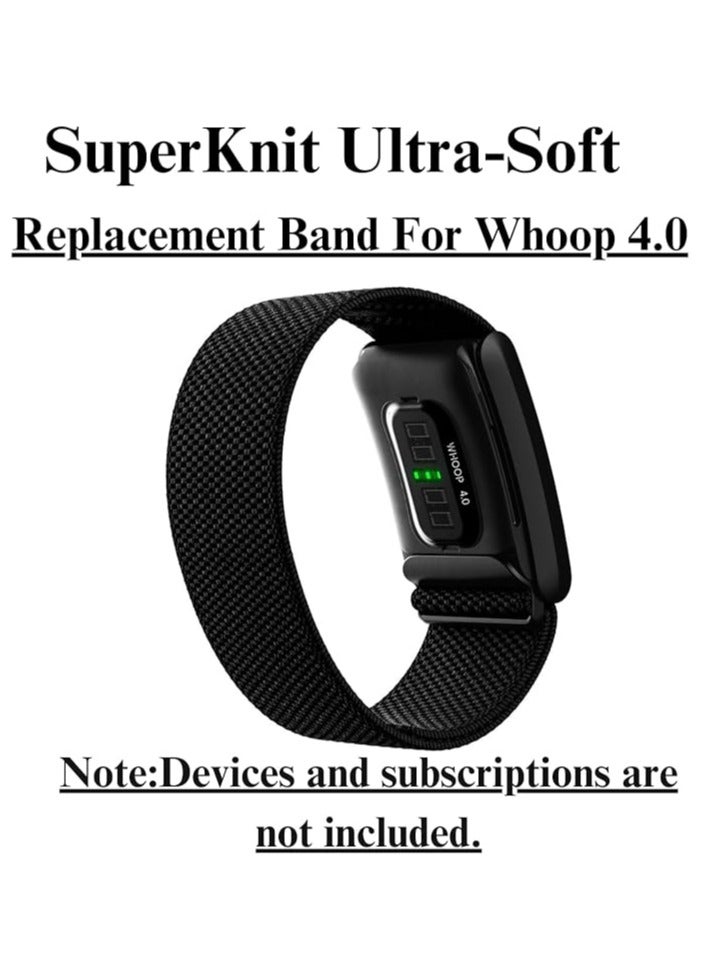 Soft Nylon Replacement Band Compatible with Whoop 4.0 Band, Stylish Replacement Strap | Comfortable & Breathable Wristband, Including U shaped Connector  - Image 5