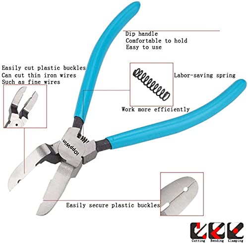 IOppWin Panel Clip Pliers, Auto Trim Removal Fastener Plier Car Door Panel Clip Tools Plastic Rivets Pry Puller Adjustable Multipurpose Diagonal Cutting Pliers 1 Pcs - Image 5