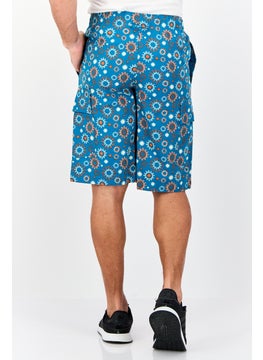 adidas Originals Men Sportswear Fit Allover Print Outdoor Shorts, Multicolor  - Image 3