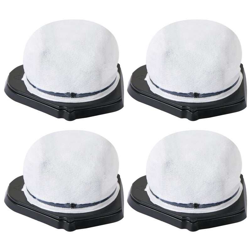 Aunifun 4 Pack Dust Cup Filters for SV75Z PetPerfect Cordless Bagless Portable Hand Vacuum for SV780 SV726N Replacement Part XF769 XSB769N XSB769 XSB736N
