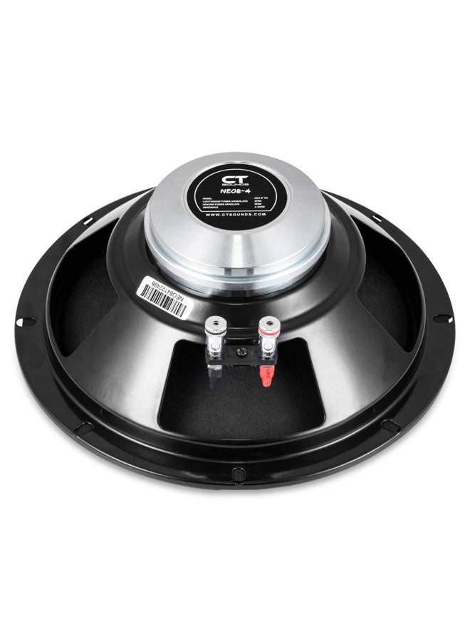 CT Sounds NEO8-4 8” Neo Pro Audio Midrange Loudspeaker, 275 Watts RMS, Each - Image 4