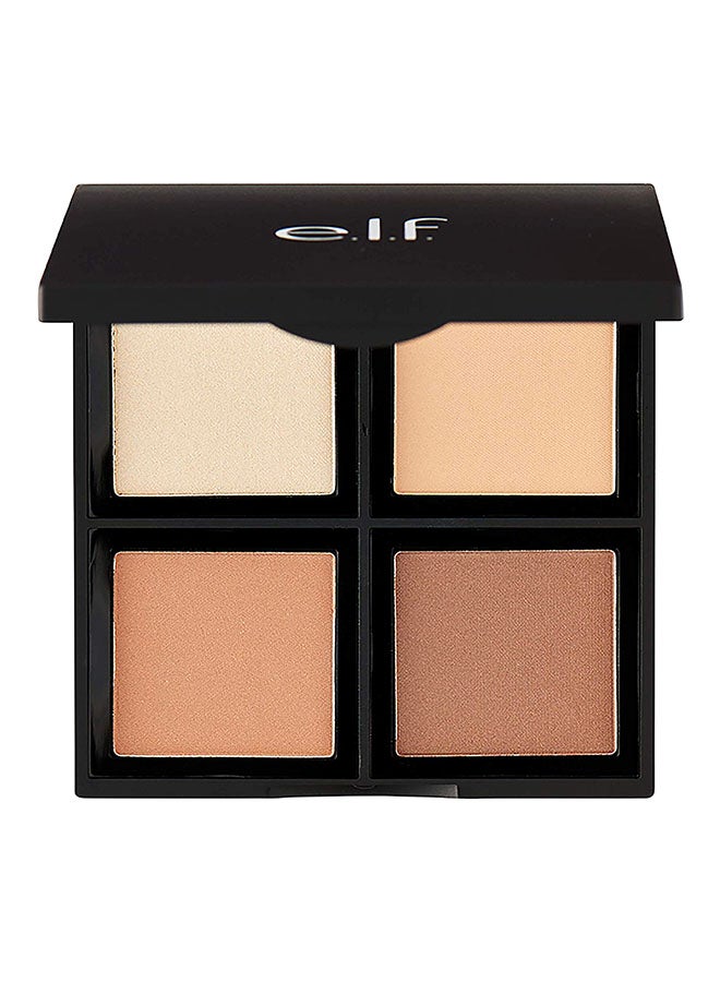 elf Contour Makeup Palette Set Beige/Yellow/Brown - Image 1
