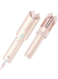 TYMO TYMO CURLGO Cordless Auto Curling Iron, Curler for Hair Length 14"-22", Gold Pink  - Image 1