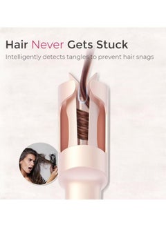 TYMO TYMO CURLGO Cordless Auto Curling Iron, Curler for Hair Length 14"-22", Gold Pink  - Image 2
