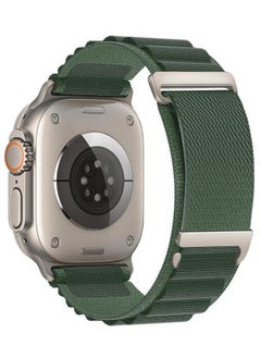 Alpine Loop Sport Band Compatible With Apple Watch Band 49mm 45mm 44mm 42mm, Breathable Nylon Strap Adjustable with G-Hook Strap for Watch Ultra/Ultra 2 series 9 8 7 6 5 4 3 2 1 SE