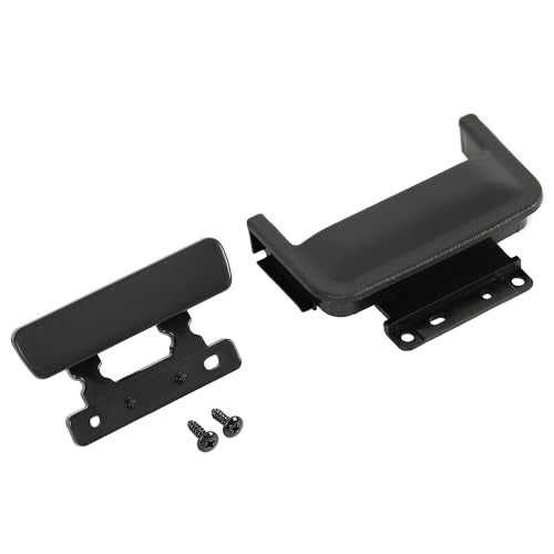 KUAFU 2PCS Center Console Armrest Latch Lid Compatible with 2007-2014 Chevy Avalanche Suburban Silverado Yukon XL GMC Denali Sierra 1500 2500 3500 HD Replacement for 20864151 20864153 20864154 - Image 2