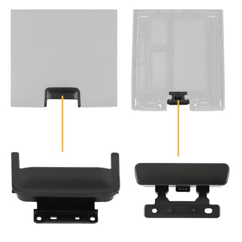 KUAFU 2PCS Center Console Armrest Latch Lid Compatible with 2007-2014 Chevy Avalanche Suburban Silverado Yukon XL GMC Denali Sierra 1500 2500 3500 HD Replacement for 20864151 20864153 20864154 - Image 1