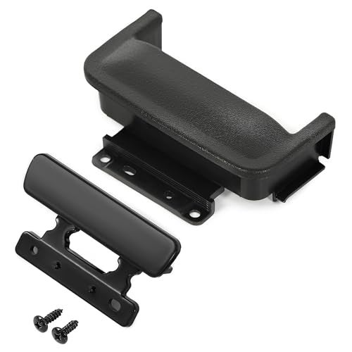 KUAFU 2PCS Center Console Armrest Latch Lid Compatible with 2007-2014 Chevy Avalanche Suburban Silverado Yukon XL GMC Denali Sierra 1500 2500 3500 HD Replacement for 20864151 20864153 20864154 - Image 3