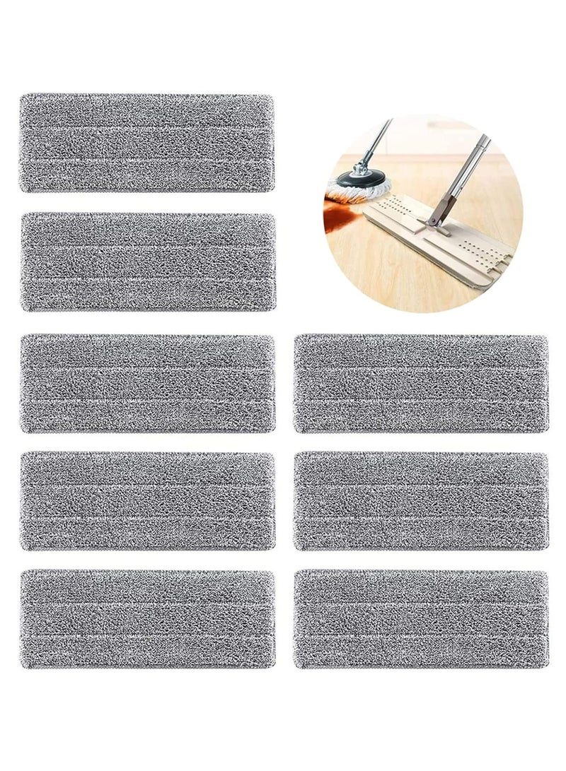 Oasisgalore 8 Pieces Microfiber Spray Mop Replacement Head Pads - Image 1