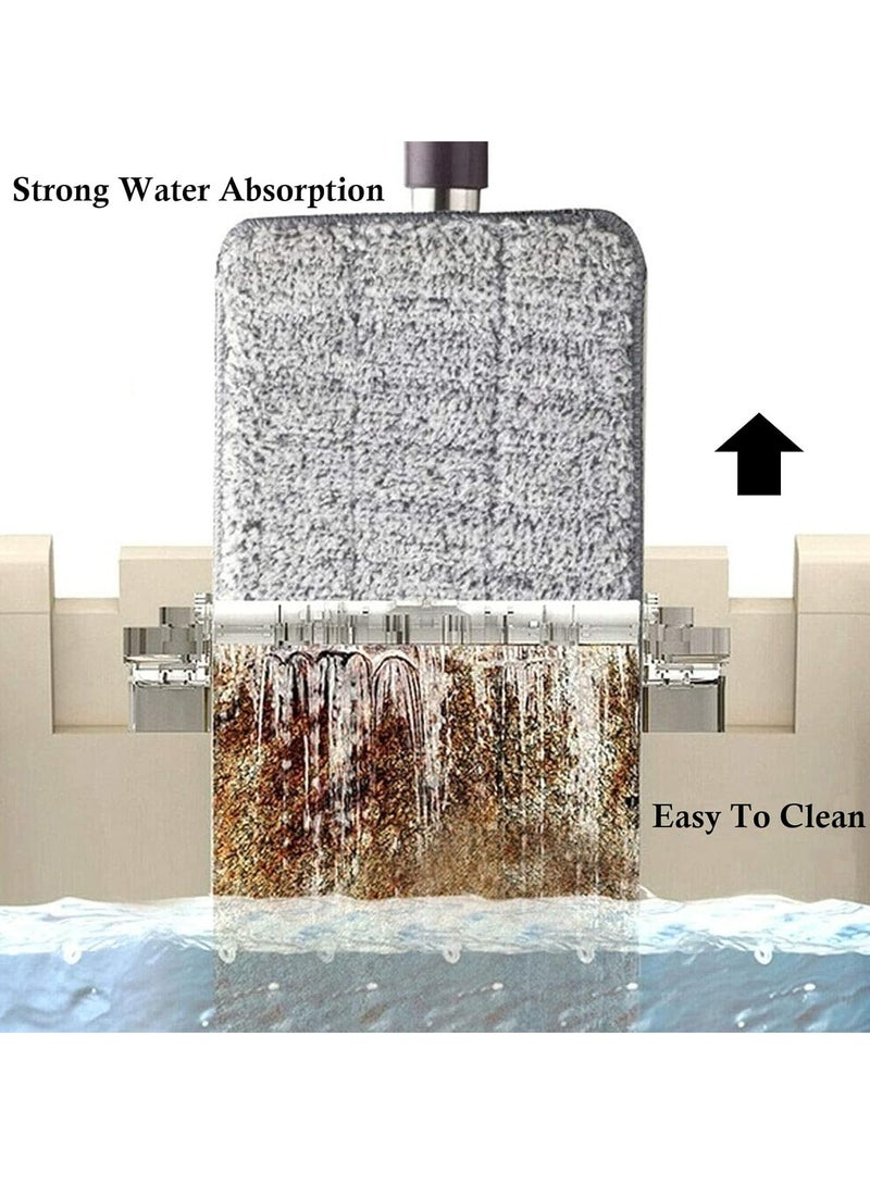 Oasisgalore 8 Pieces Microfiber Spray Mop Replacement Head Pads - Image 2