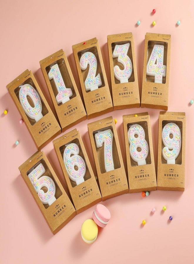 PHD CAKE 2.76 Inch Number 1 Macaron Birthday Candles, Macaron Themed Number Candles, Cake Number Candles, Party Celebration - Image 3