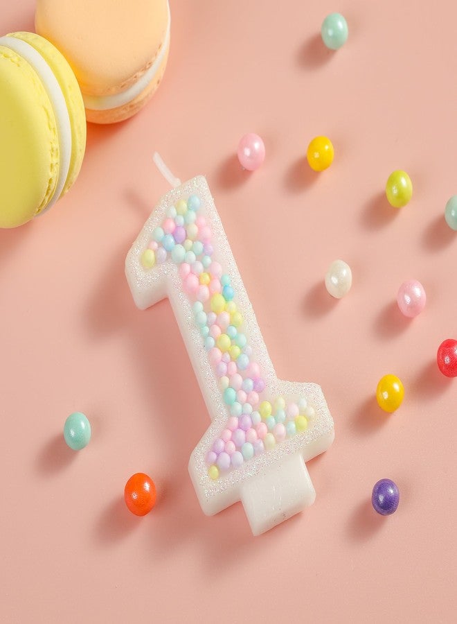 PHD CAKE 2.76 Inch Number 1 Macaron Birthday Candles, Macaron Themed Number Candles, Cake Number Candles, Party Celebration - Image 2