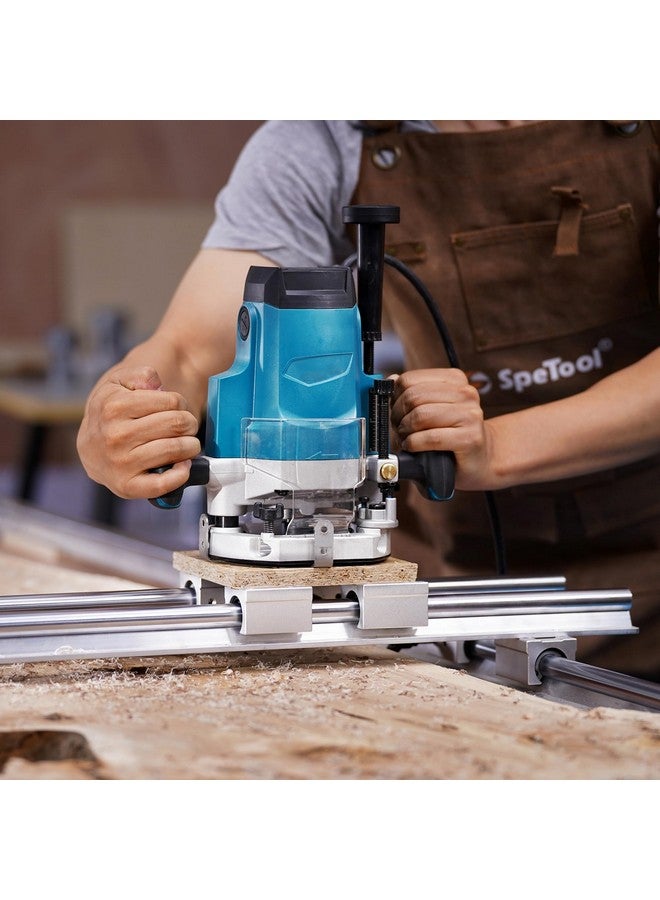SpeTool 3 Inch Extra Large Spoilboard Surfacing Router Bit 2+2 Flatten Carbide Replacement Insert Router Bit Slab Flattening Wood Cutter 1/2 Inch Shank with ATS Coated Insert - Image 5