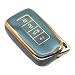 FEYOUN Key Fob Cover Compatible with Lexus RX ES GS LS NX RS GX LX RC LC is Smart 4 Buttons TPU Remote Keyless Key Fob Case Protection Shell Accessories Blue Gray - Image 2