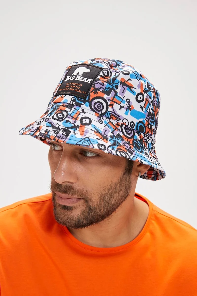 باد بير Bi-Face Cap Off-White White Unisex Hat