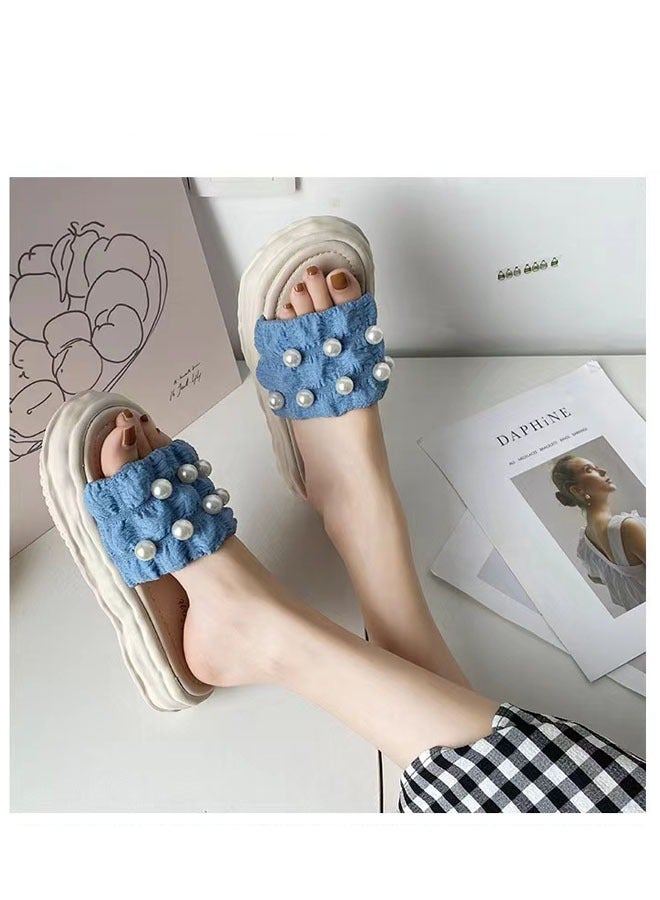 Women Fashion Platform Anti-Slip Slippers  - Image 2