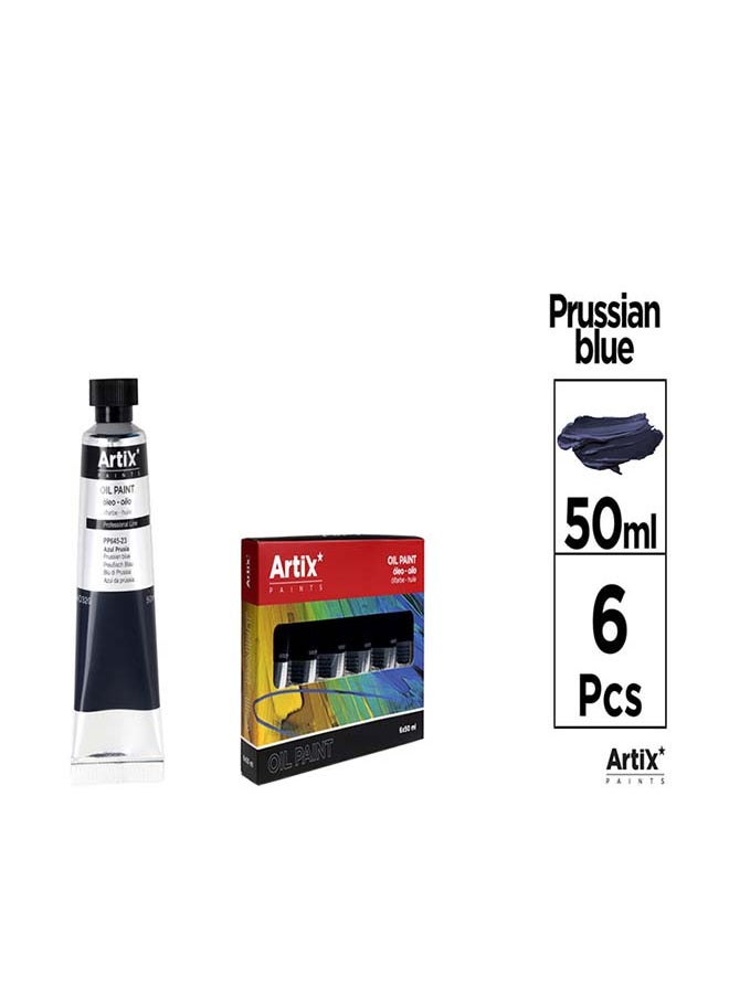 Artix Oil Paint Set - Prussian Blue 