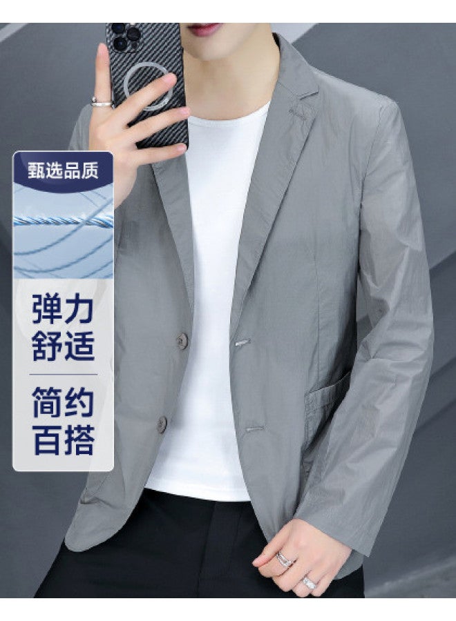 Fapai جاكيت بدلة كاجوال للرجال بليزر مفرد للرجال بدلة كاجوال بدلة رجال - Image 1